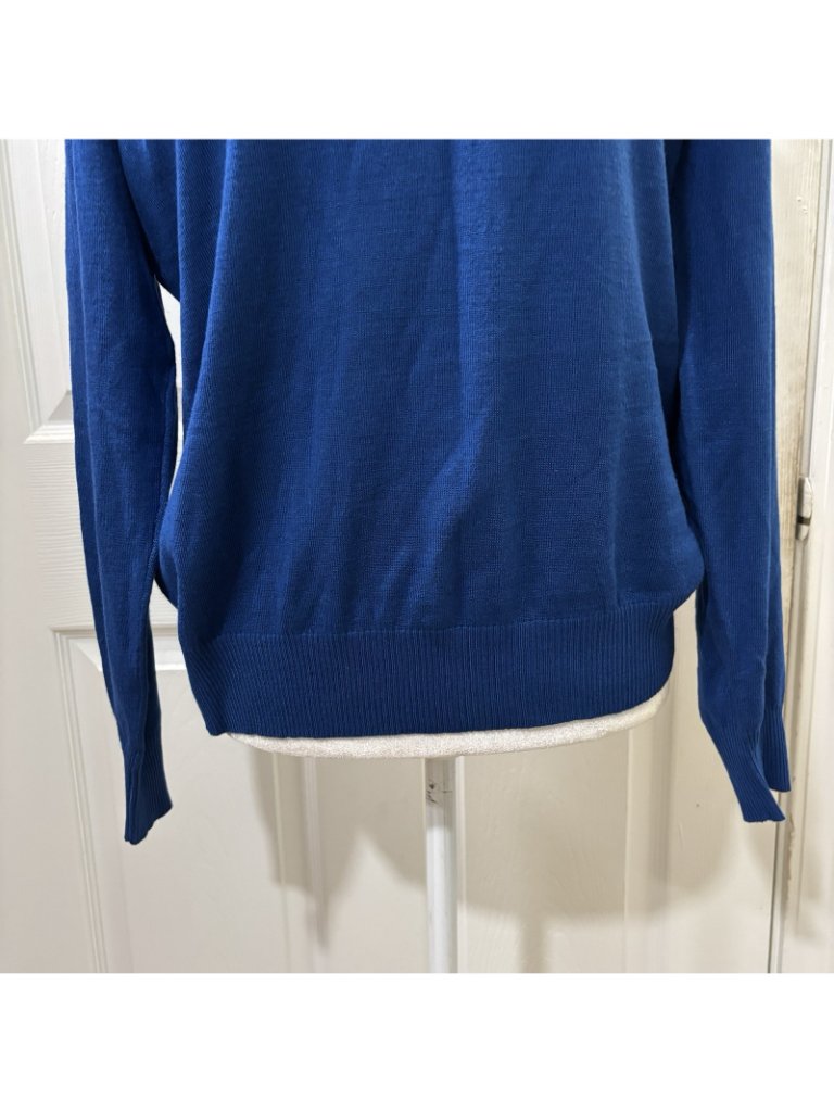 Joseph A. Riyal Blue Ling Sleeve Turtle Neck Sweater Old Money Classic Size Pxl — image 3 of 8